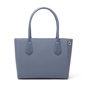 Dagne Dover Signature Tote - Ash blue